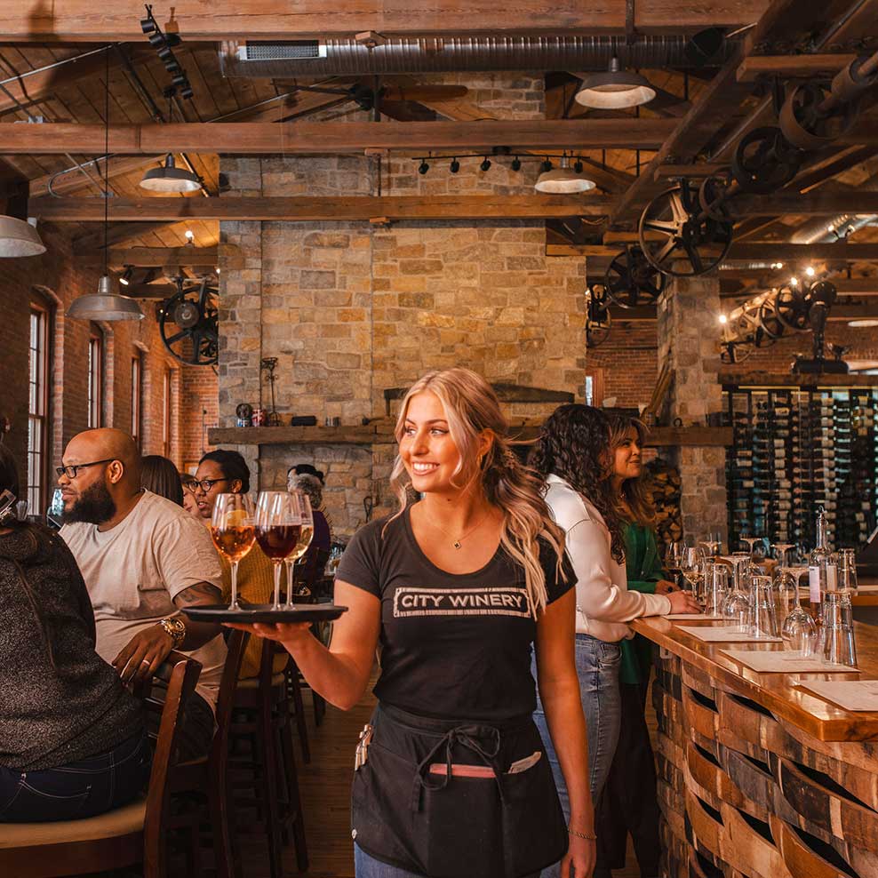 City Winery Spring 2024 Bar Tasting Room - Server