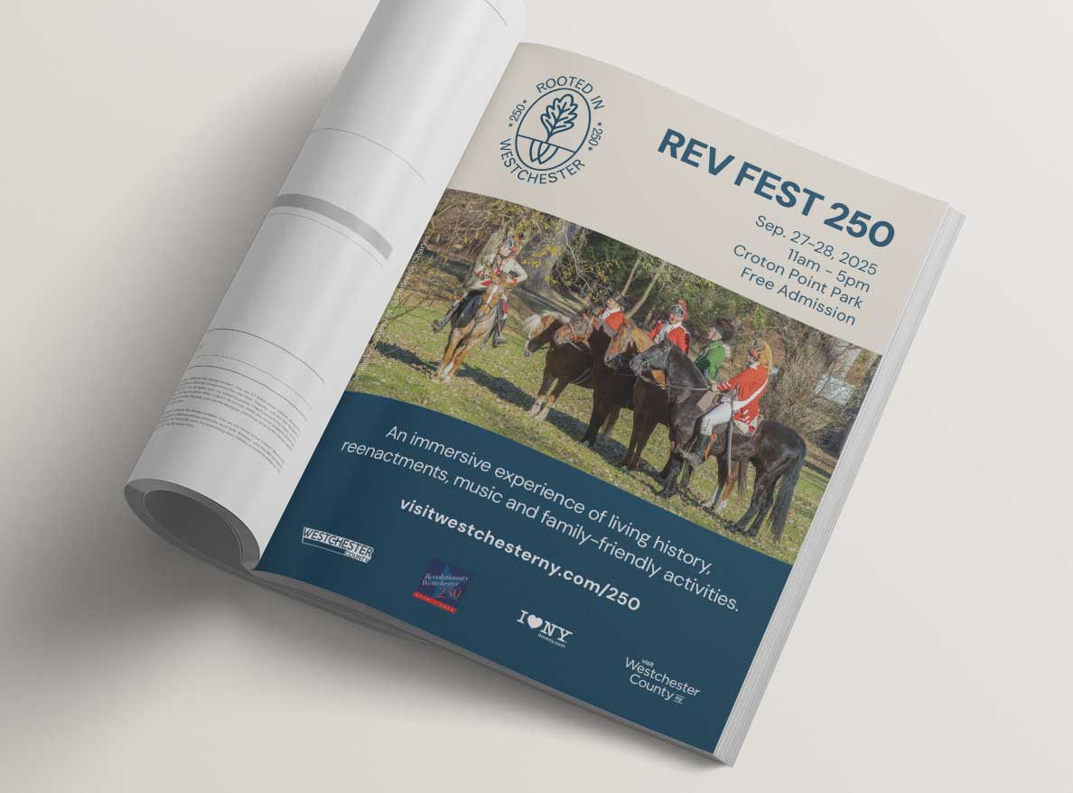Rooted in Westchester 250 Print Ad